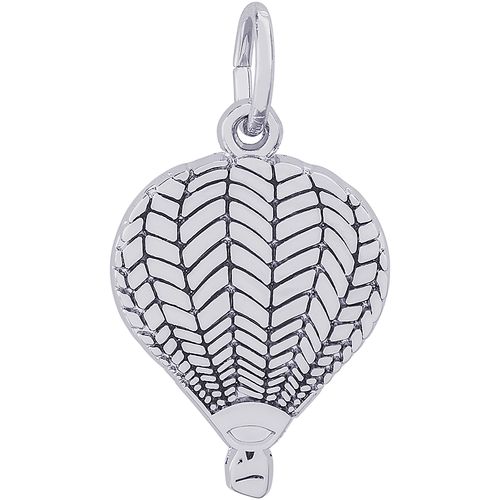 Hot Air Balloon Charm Silver - 10-5318