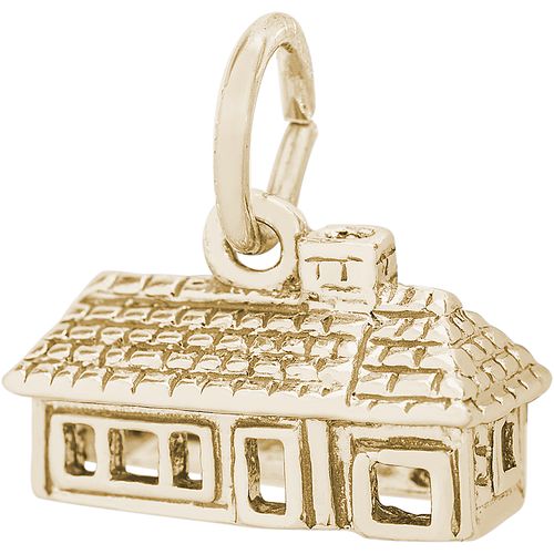 House Charm Gold Plated - 10-0733
