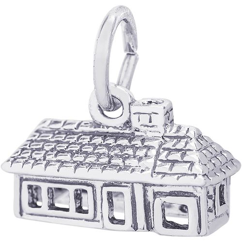 House Charm White Gold - 10-0733