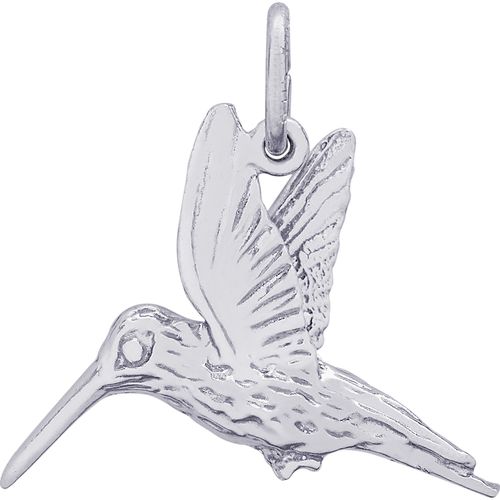 Hummingbird Charm White Gold - 10-7900