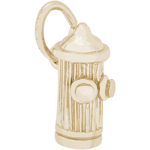 Hydrant Charm Gold Plated - 10-0248