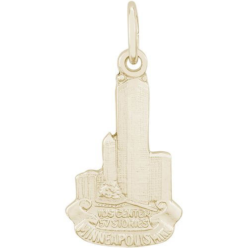 I.D.S. Center Minneapolis Charm 14K Gold - 10-4556