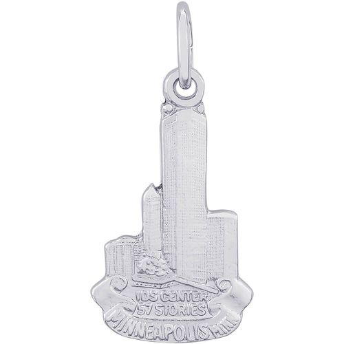 I.D.S. Center Minneapolis Charm Silver - 10-4556