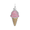Rembrandt Ice Cream - Painted Charm - Silver - 10-1013-1-SS