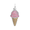 Rembrandt Ice Cream - Painted Charm - Silver - 10-1013-1-SS