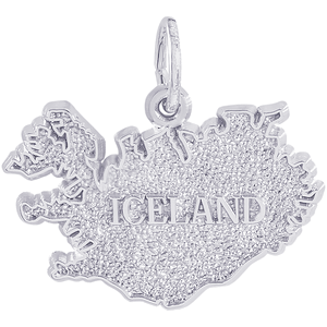 Iceland Charm Silver - 10-3695