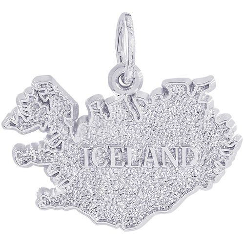 Iceland Charm Silver - 10-3695