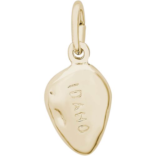 Idaho Potato Charm 10K Gold - 10-4172