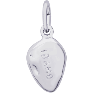 Idaho Potato Charm Silver - 10-4172