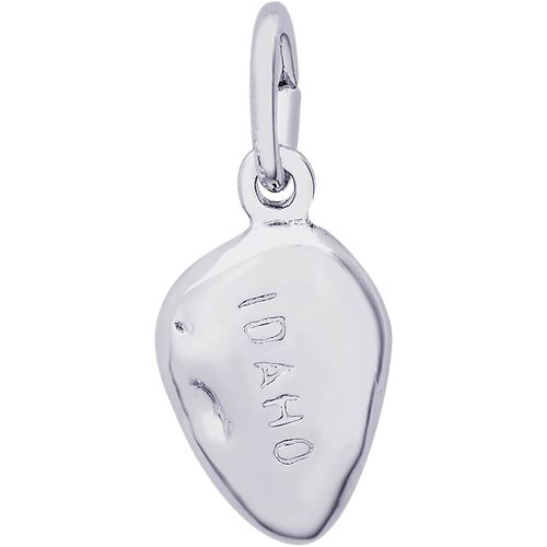 Idaho Potato Charm Silver - 10-4172