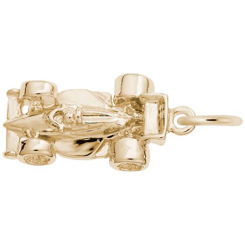 Indy Car Charm Gold Plated - 10-7715