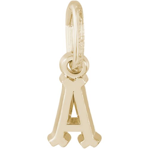 Initial A Charm 14K Gold - 10-5420-1