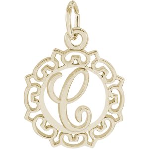 Initial C Charm 10K Gold - 10-0817-3