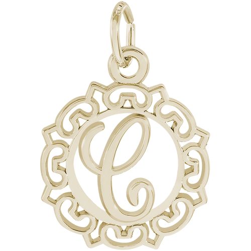 Initial C Charm 14K Gold - 10-0817-3