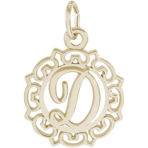 Initial D Charm 14K Gold - 10-0817-4