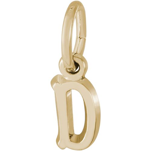 Initial D Charm Gold Plated - 10-5420-4