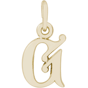 Initial G Charm 14K Gold - 10-4765-7