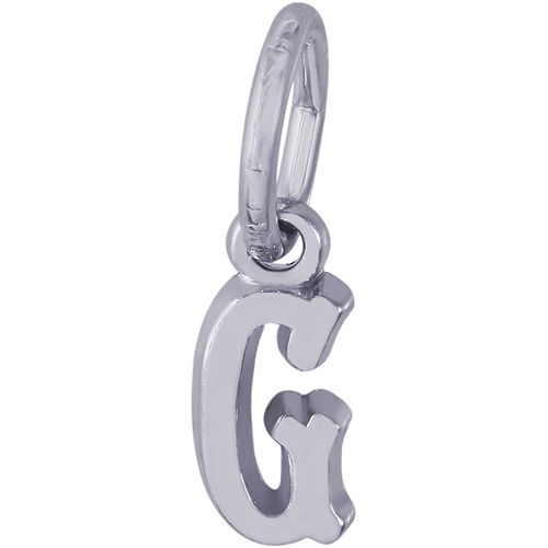 Initial G Charm Silver - 10-5420-7