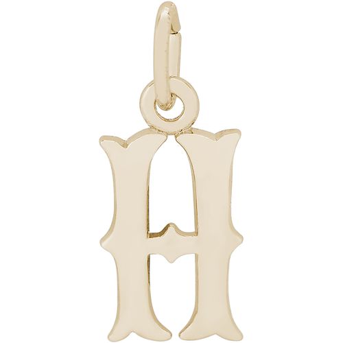 Initial H Charm 10K Gold - 10-4766-8