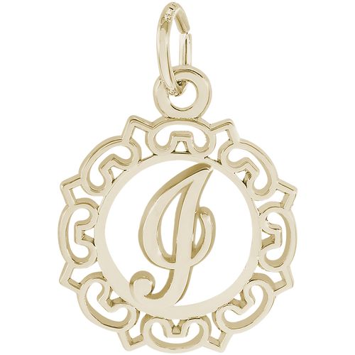 Initial I Charm Gold Plated - 10-0817-9