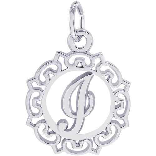 Initial I Charm White Gold - 10-0817-9