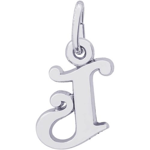 Initial J Charm Silver - 10-4765-10