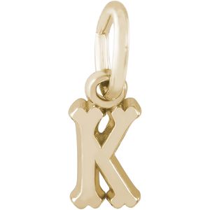 Initial K Charm 14K Gold - 10-5420-11