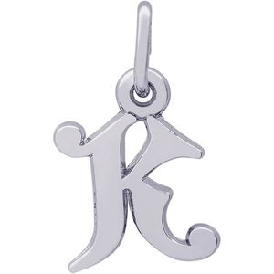 Initial K Charm Silver - 10-4765-11