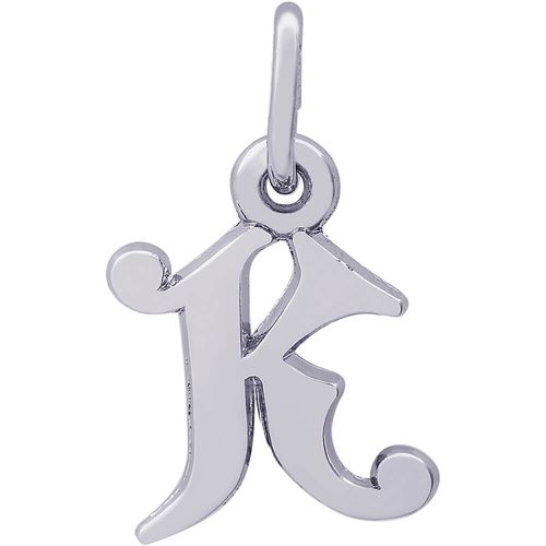Initial K Charm White Gold - 10-4765-11