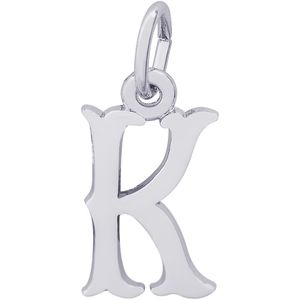 Initial K Charm White Gold - 10-4766-11