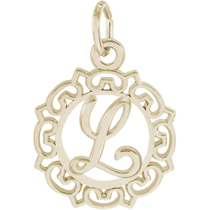Initial L Charm Gold Plated - 10-0817-12