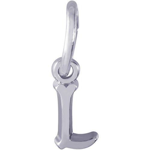 Initial L Charm White Gold - 10-5420-12