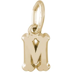 Initial M Charm 10K Gold - 10-5420-13