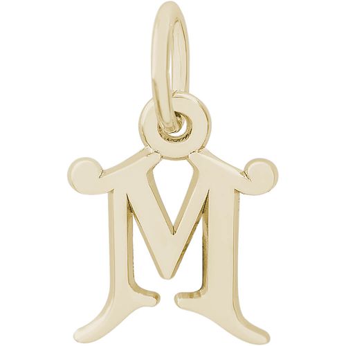 Initial M Charm 10K Gold - 10-4765-13