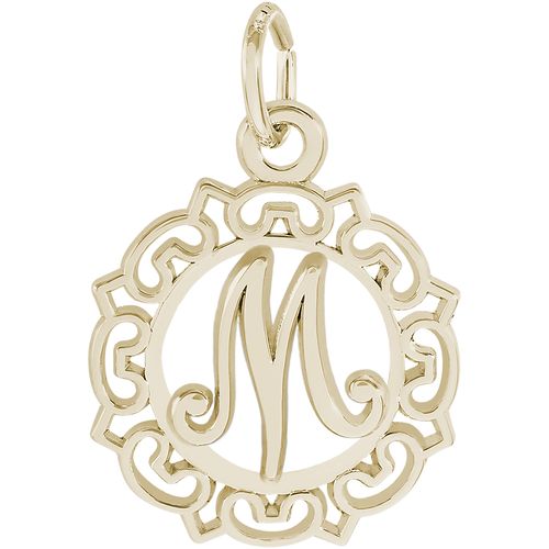 Initial M Charm 14K Gold - 10-0817-13