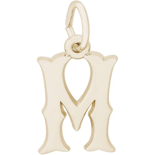 Initial M Charm 14K Gold - 10-4766-13
