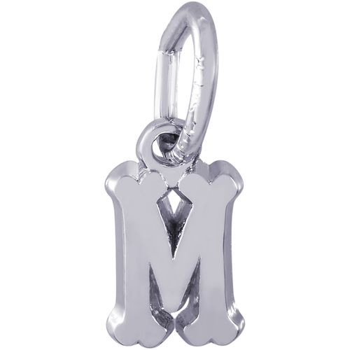 Initial M Charm Silver - 10-5420-13