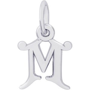 Initial M Charm White Gold - 10-4765-13