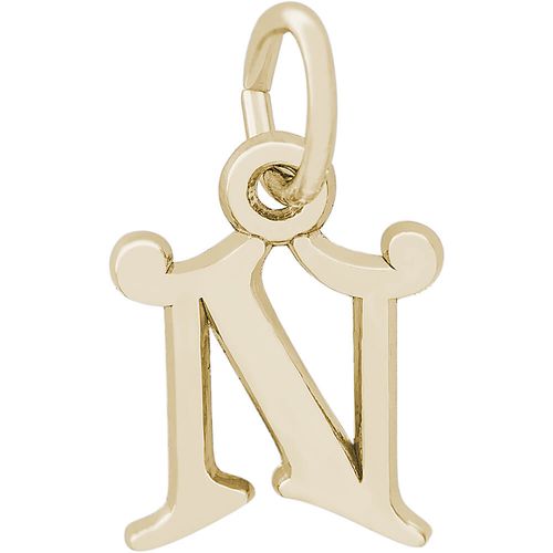 Initial N Charm 10K Gold - 10-4765-14