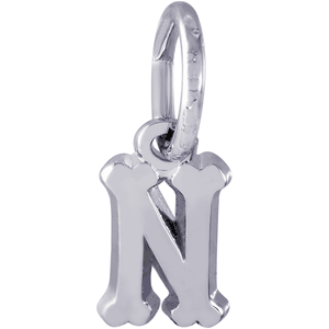 Initial N Charm Silver - 10-5420-14