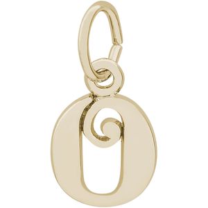 Initial O Charm 14K Gold - 10-4765-15