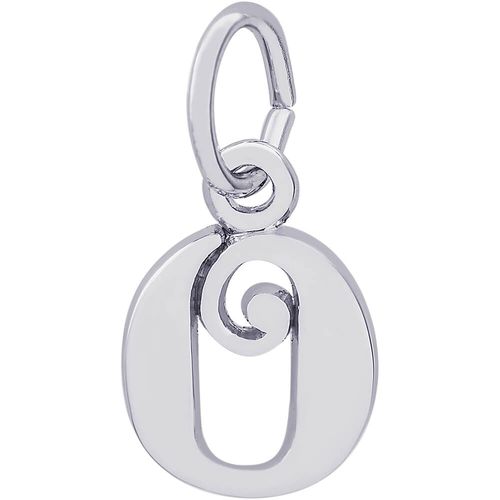 Initial O Charm Silver - 10-4765-15