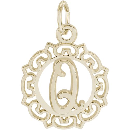 Initial Q Charm 10K Gold - 10-0817-17