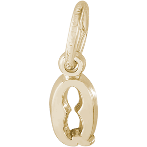 Initial Q Charm Gold Plated - 10-5420-17
