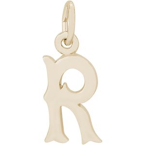 Initial R Charm 14K Gold - 10-4766-18