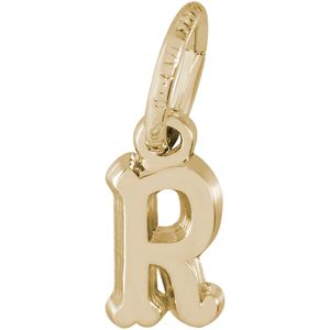 Initial R Charm 14K Gold - 10-5420-18
