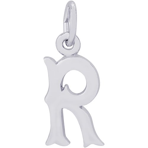 Initial R Charm Silver - 10-4766-18