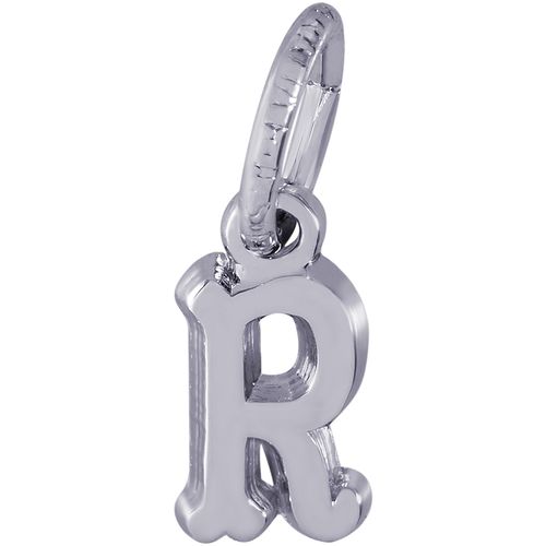 Initial R Charm Silver - 10-5420-18
