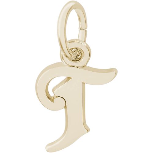 Initial T Charm 10K Gold - 10-4765-20