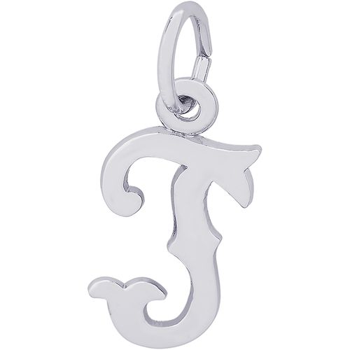 Initial T Charm Silver - 10-4766-20